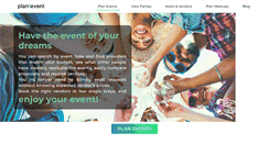 Desktop Screenshot of plan4event.com